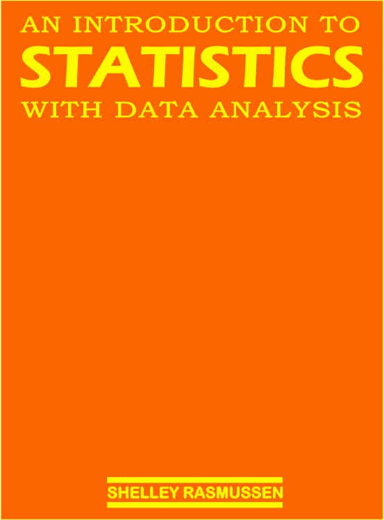 An Introduction to Statistics With Data Analysis cover
