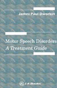 Motor Speech Disorders cover